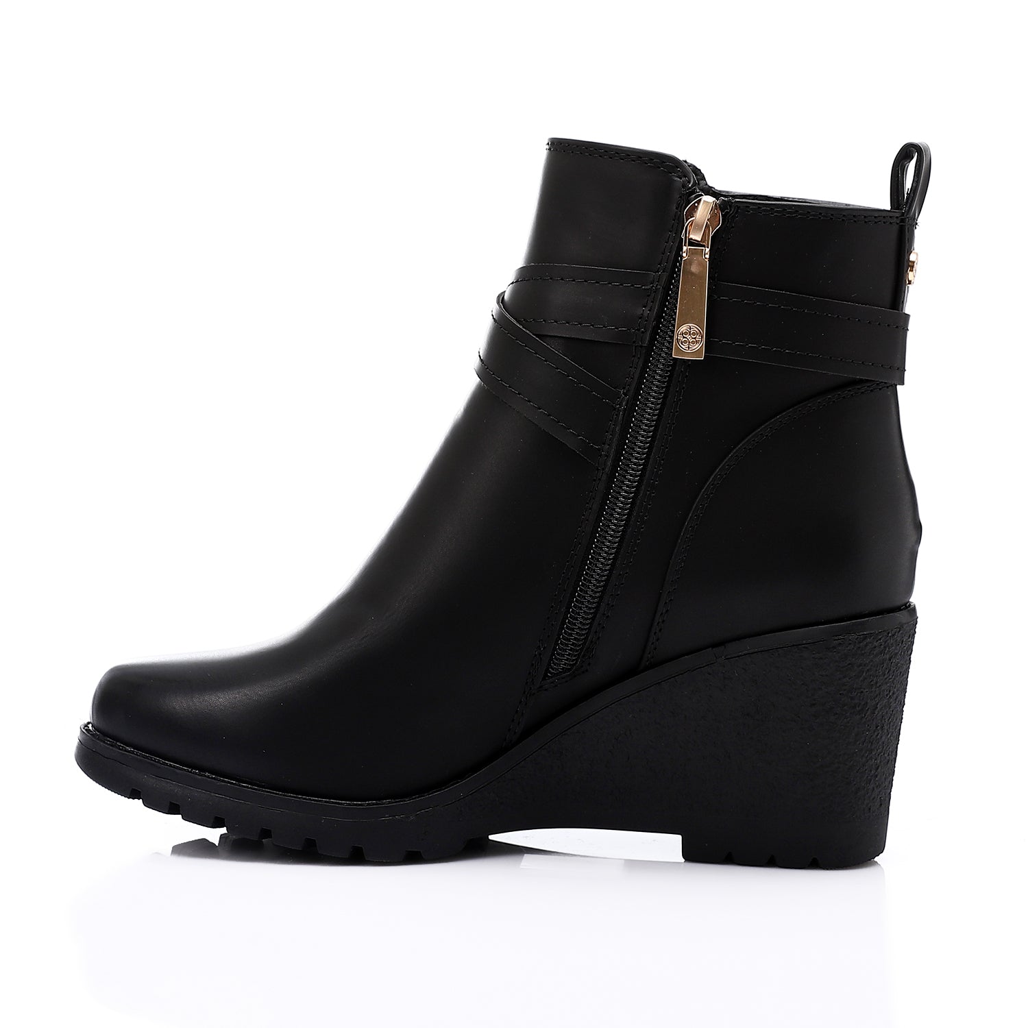 SUN-DVTH-011  Wedge Ankle Boot