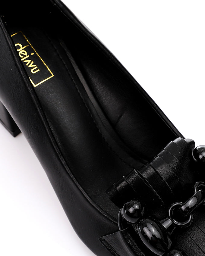 XKK-DVTH-012 Square toecap shape heels