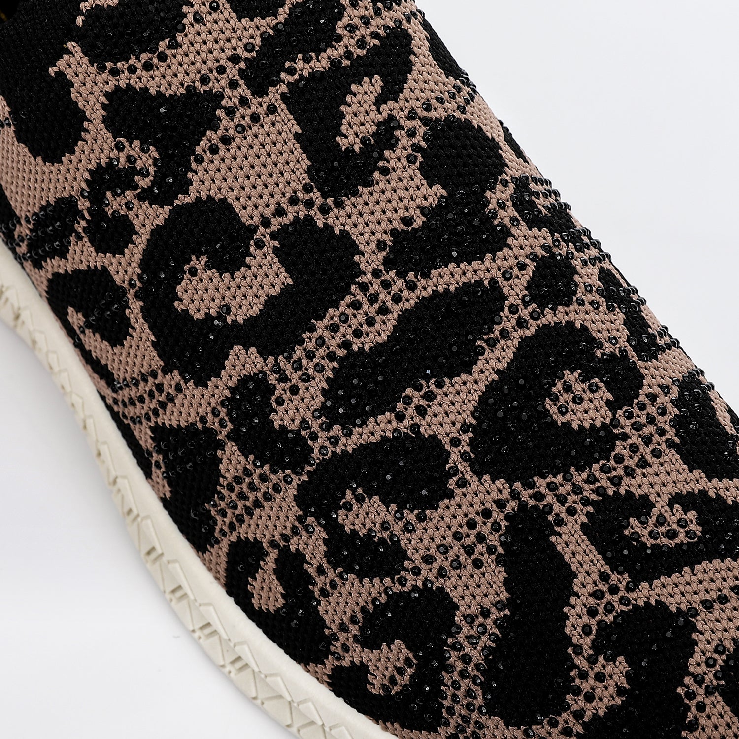 PMA-DVTF-001 Strassed Allover Black Sneaker