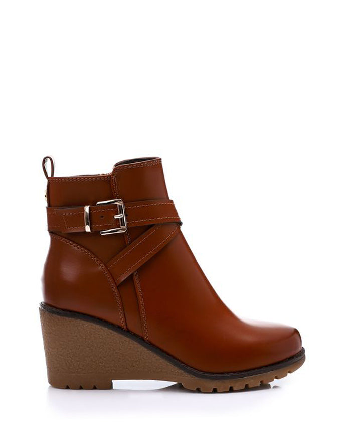 SUN-DVTH-011  Wedge Ankle Boot