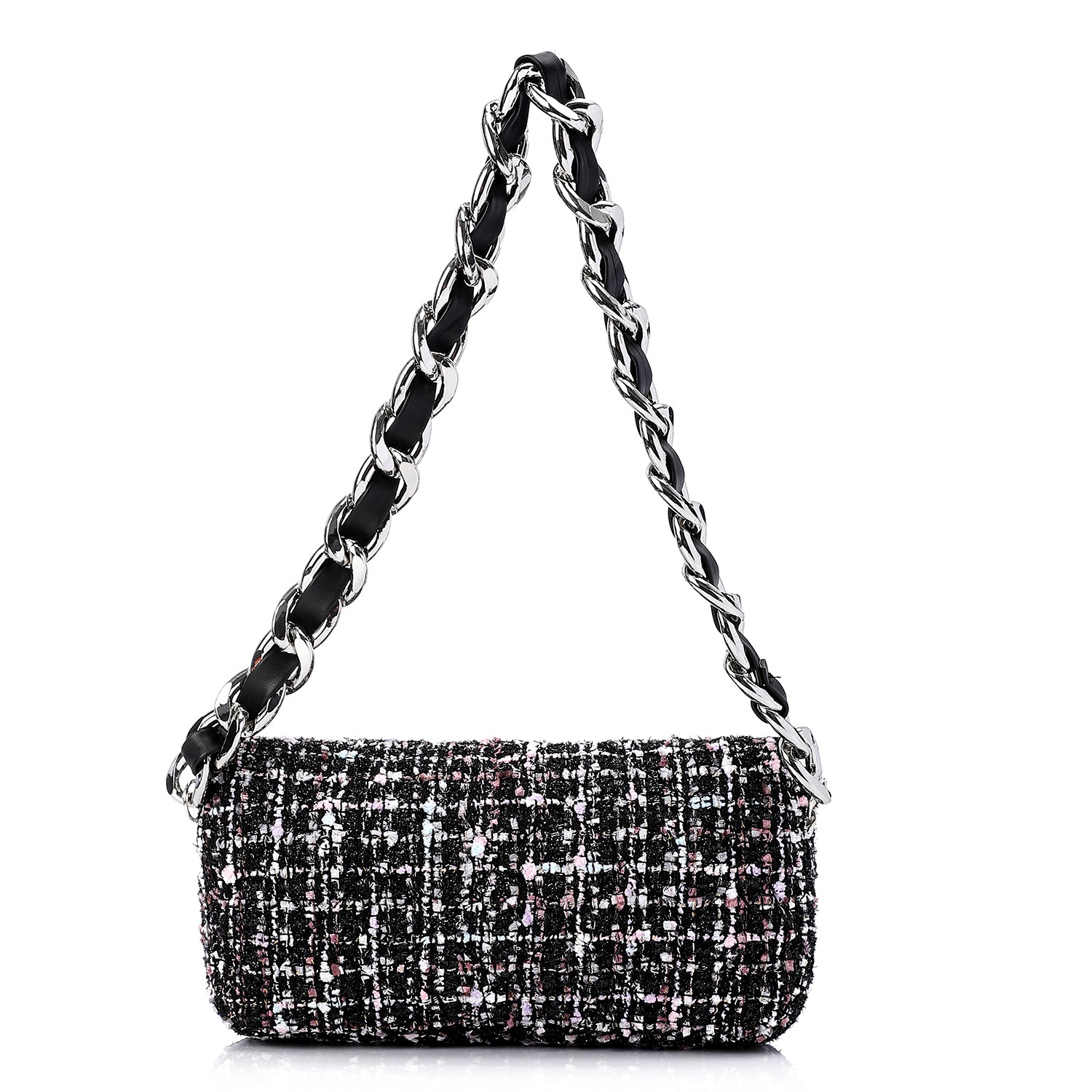 LID-DVTF-050 Metal Lock Closure Shoulder Bag