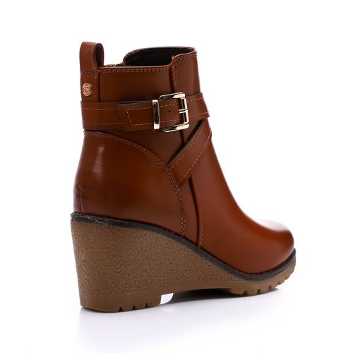 SUN-DVTH-011  Wedge Ankle Boot