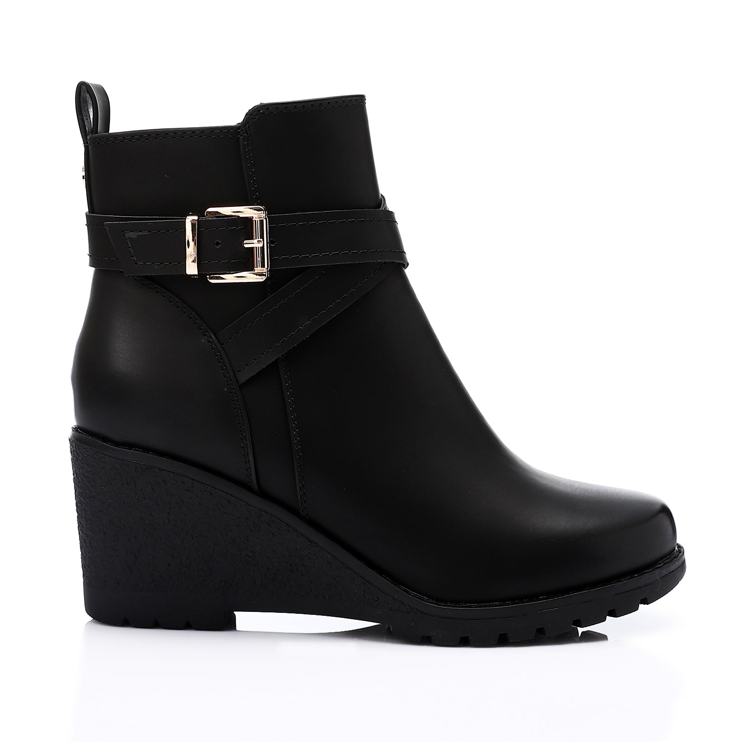 SUN-DVTH-011  Wedge Ankle Boot