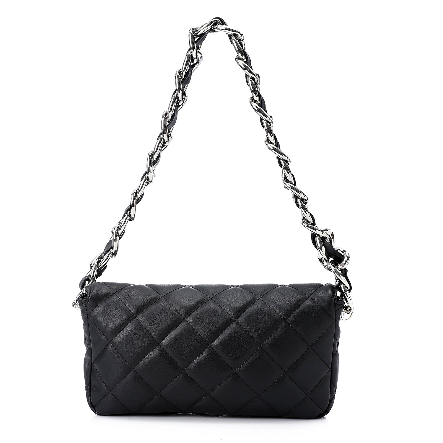 LID-DVTF-050 Metal Lock Closure Shoulder Bag