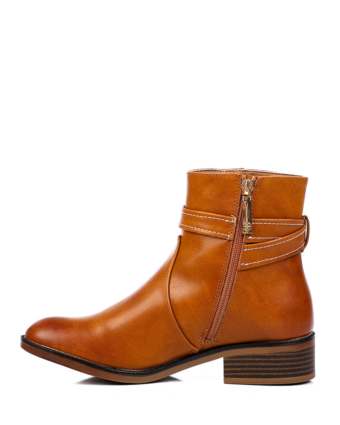 GPS-DVTH-012 Leather Ankle Boot