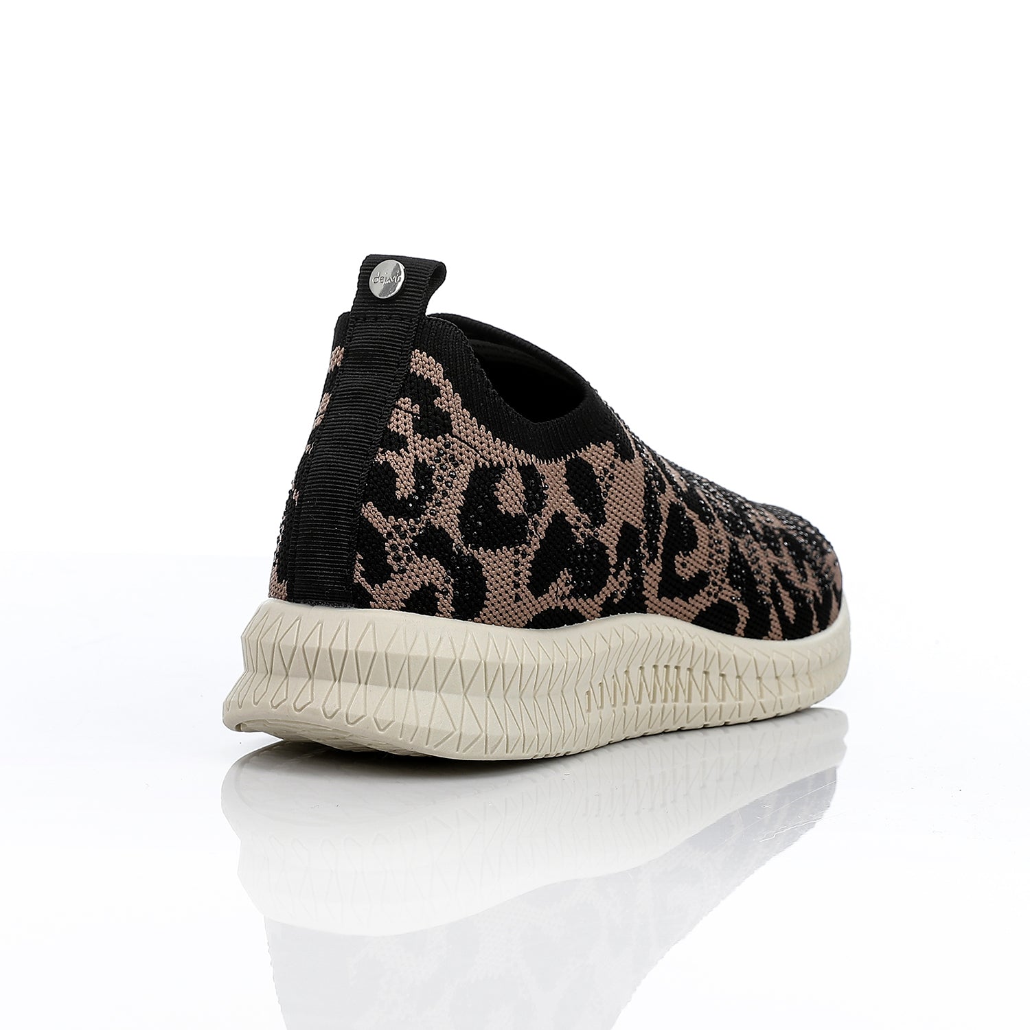 PMA-DVTF-001 Strassed Allover Black Sneaker