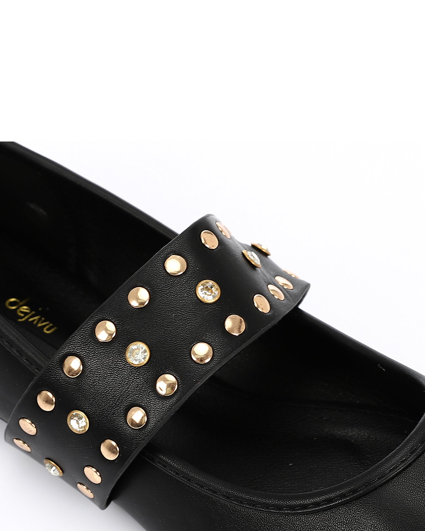 JAL-DVTV-024 Studded Belt Mary Jane Flat