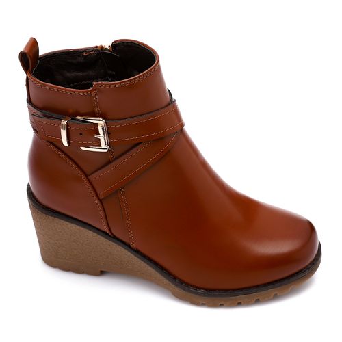 SUN-DVTH-011  Wedge Ankle Boot