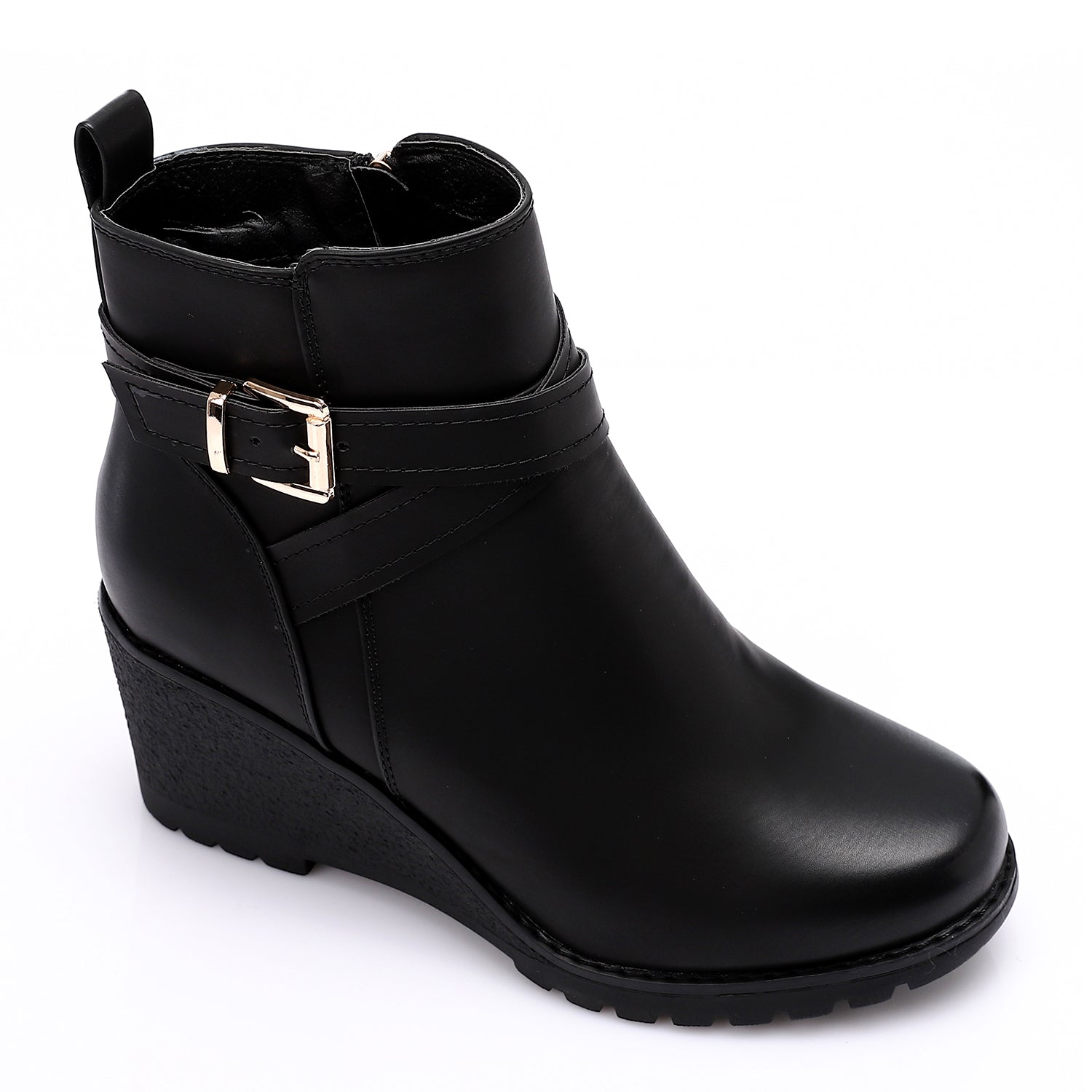 SUN-DVTH-011  Wedge Ankle Boot