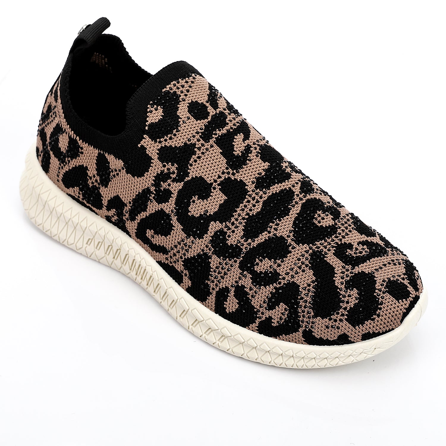 PMA-DVTF-001 Strassed Allover Black Sneaker
