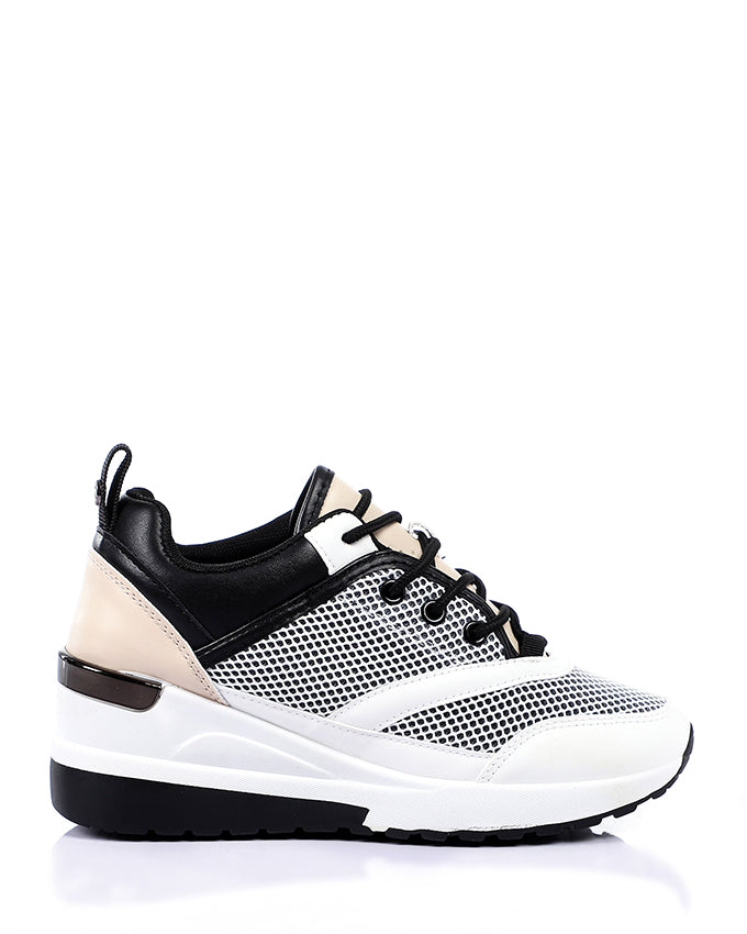GER-DVTH-006  Leather & Mesh Sneaker
