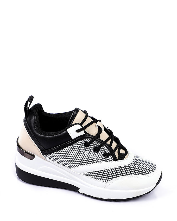 GER-DVTH-006  Leather & Mesh Sneaker