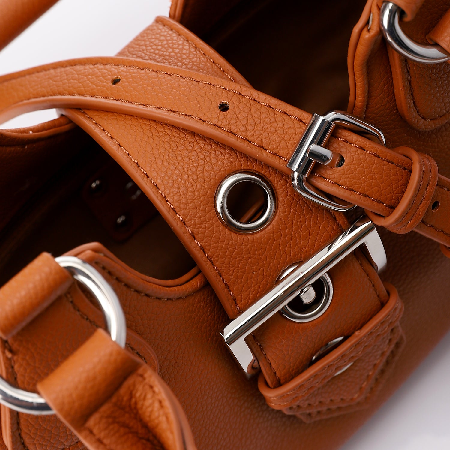 LID-DVTF-055 Button Closure Cross Body Bag