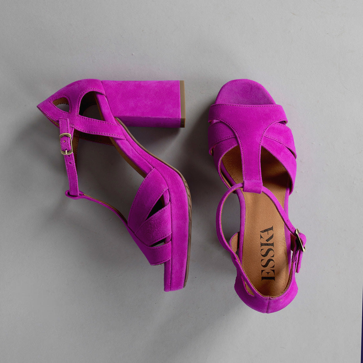 Valerie Purple Suede