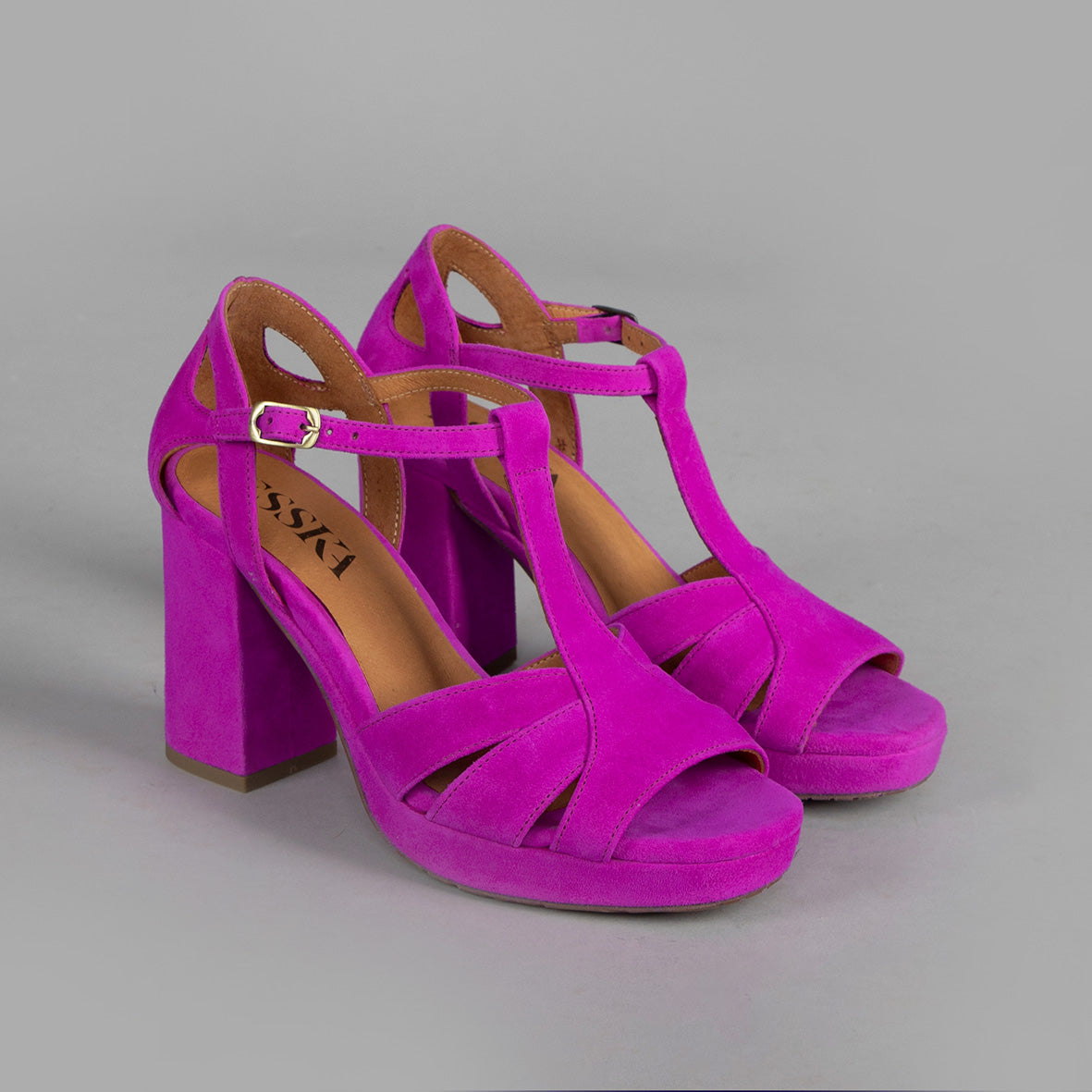 Valerie Purple Suede