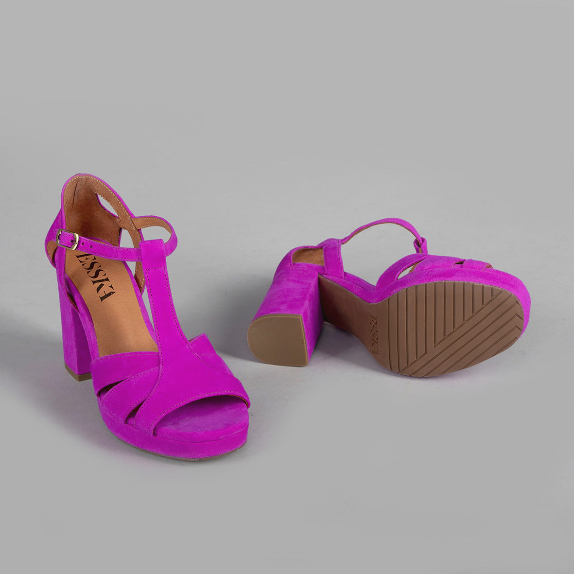 Valerie Purple Suede