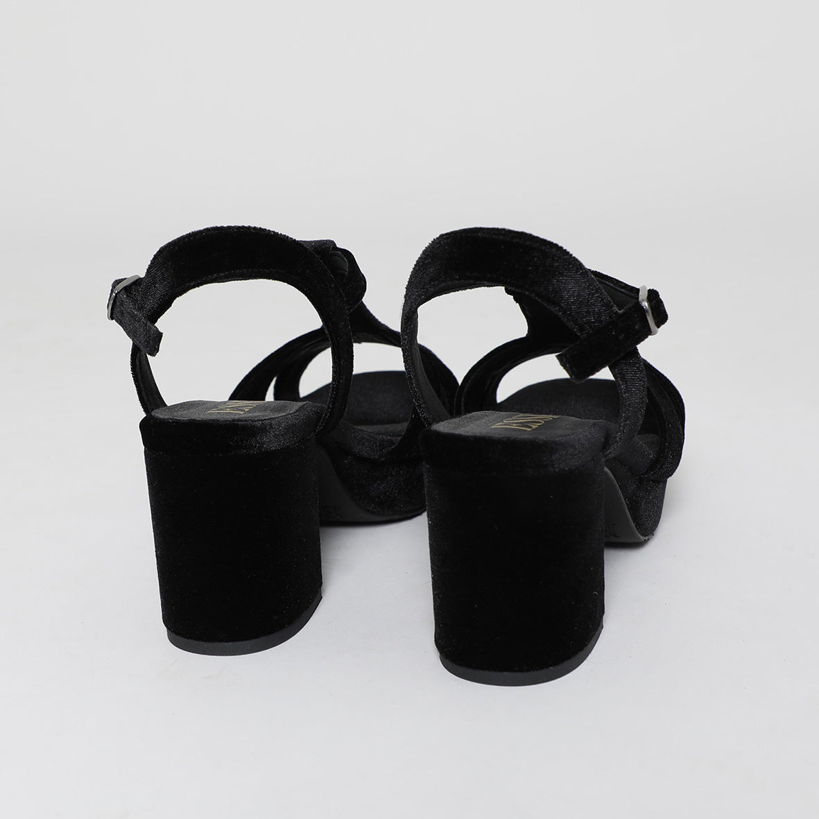 Charlie Vegan Velvet Black