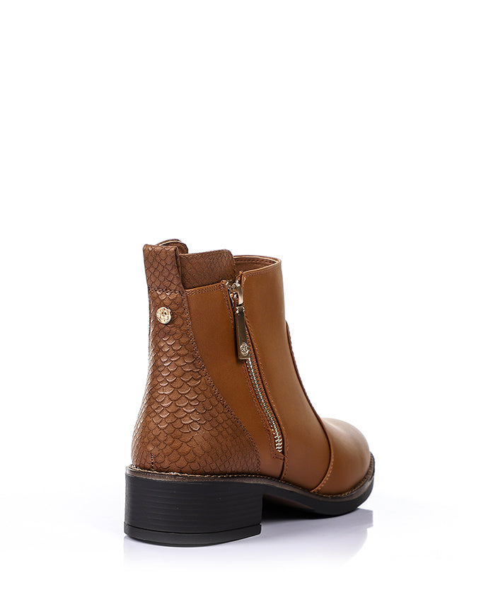 SUN-DVTH-026 Leather Half Boot