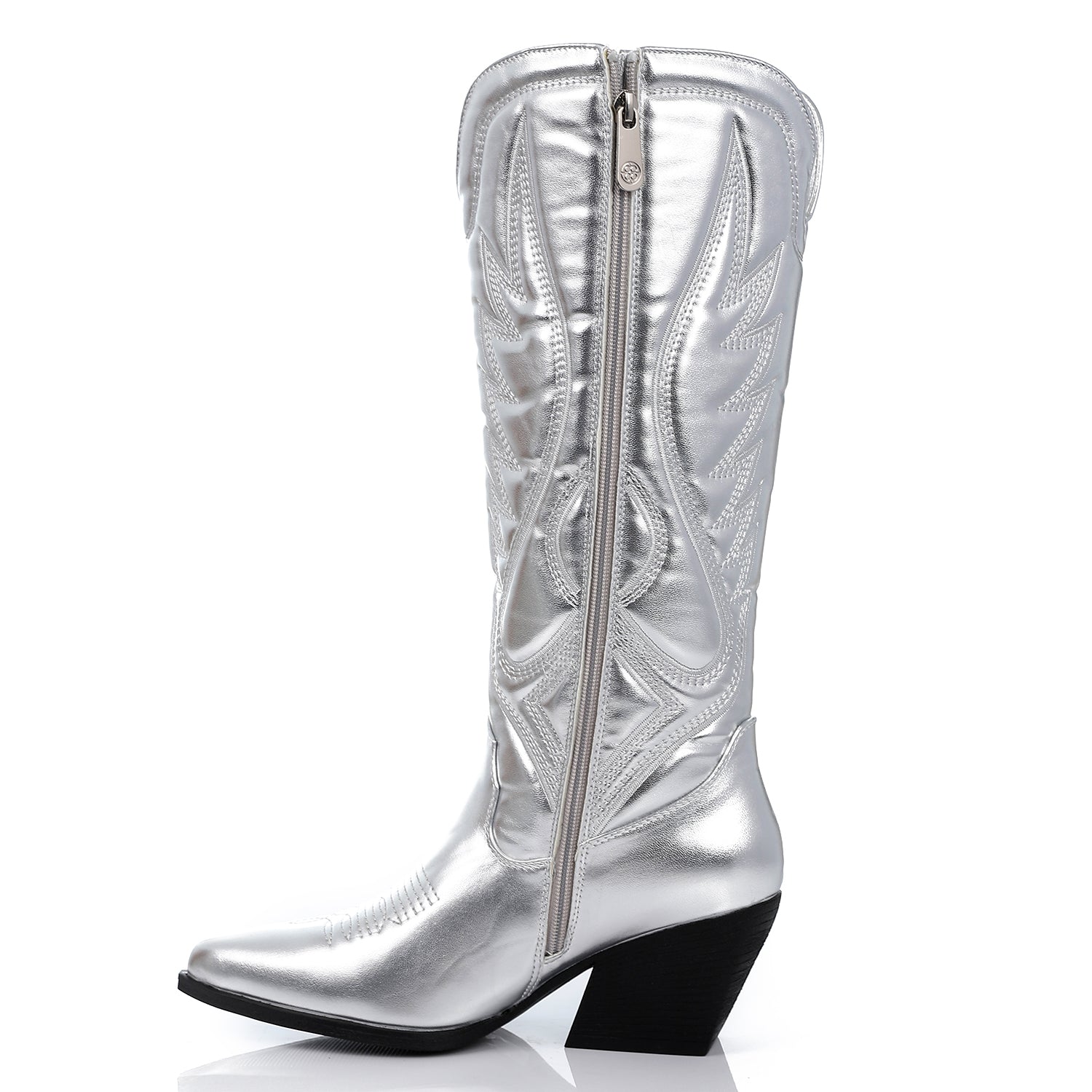 SUN-DVTF-003 Mid Heel Cowboy Boot