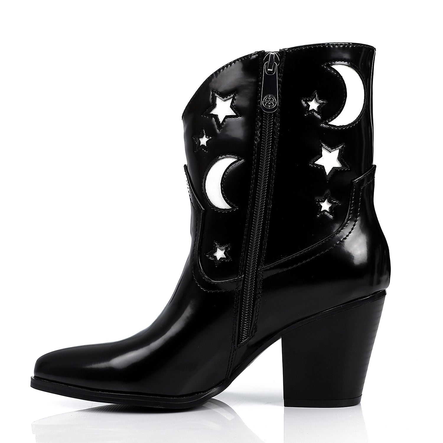 PRD-DVTF-007  Cresents & Stars Half Boot