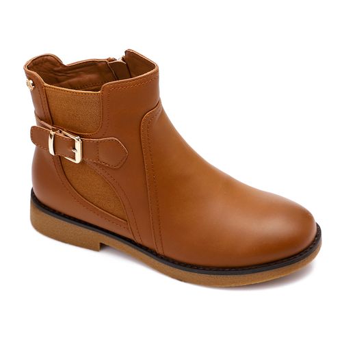 SUN-DVTH-022 Leather Ankle Boot