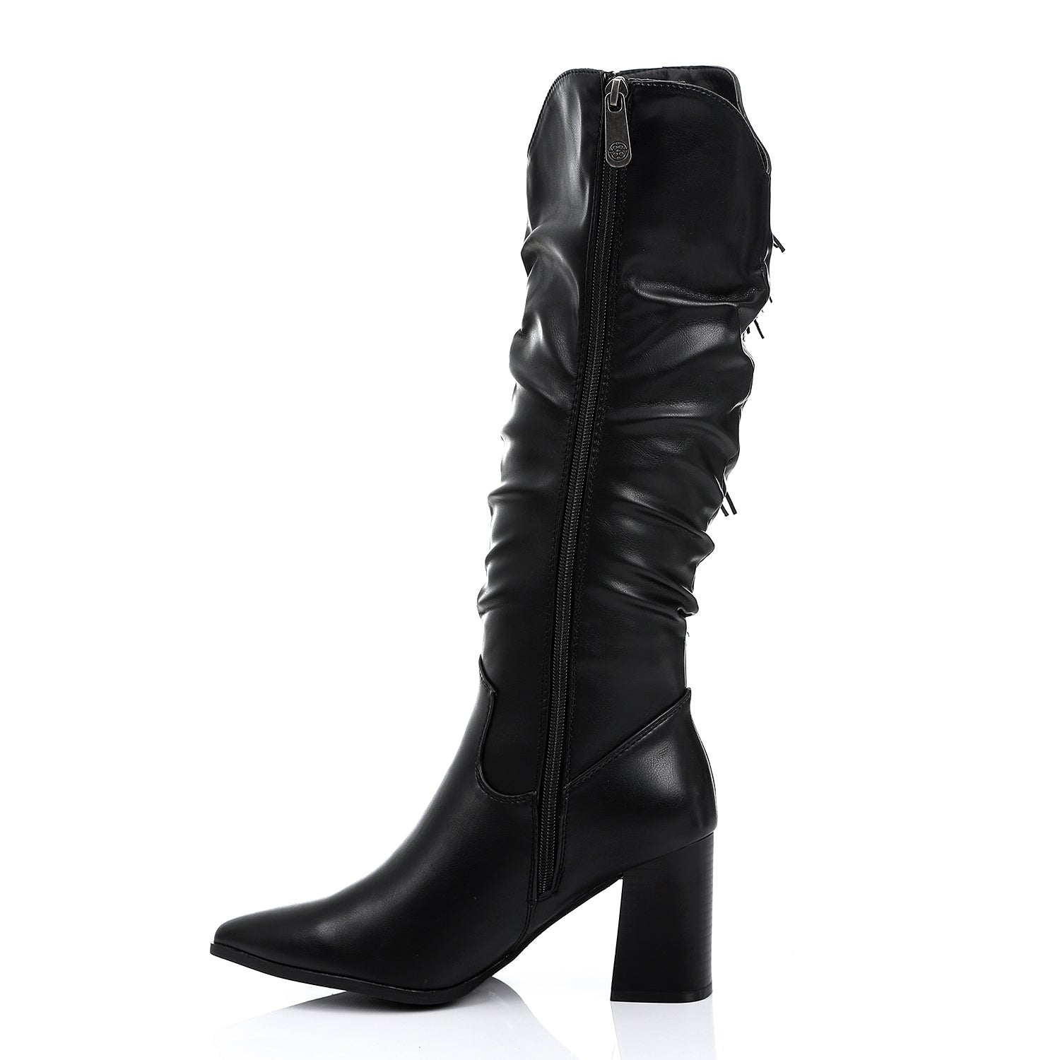 SUN-DVTF-007 Side Fringes Zipper high boot
