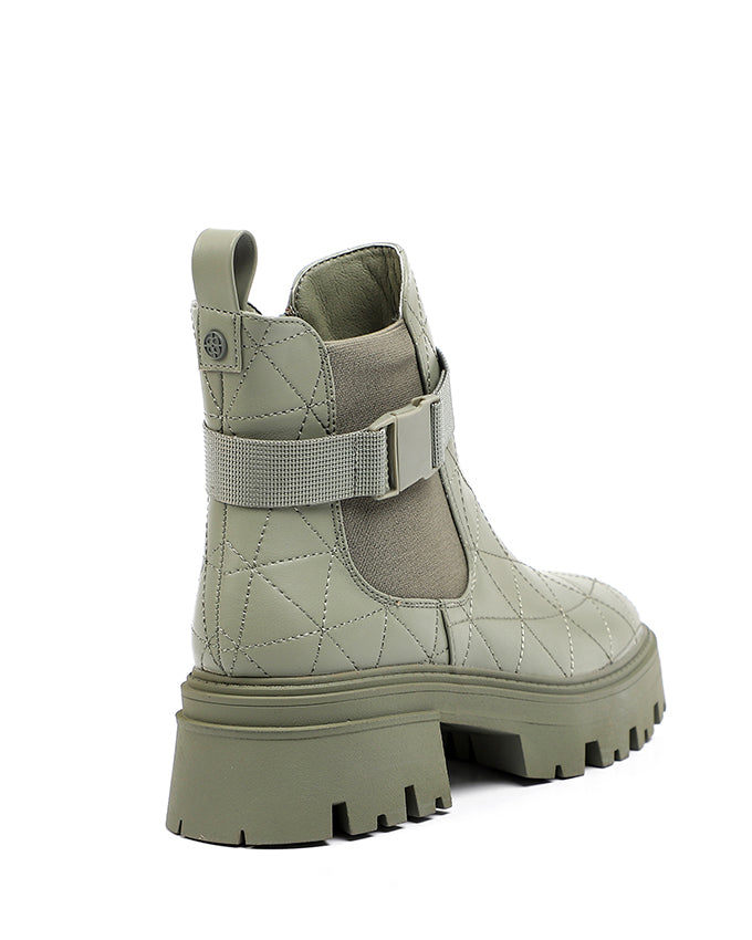 SUN-DVTH-009 Leather Ankle Boot