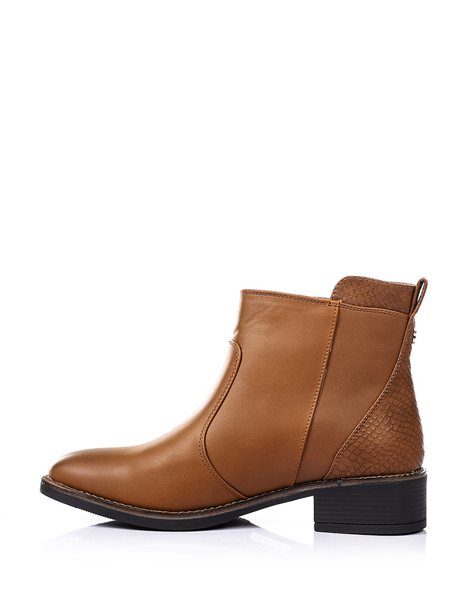 SUN-DVTH-026 Leather Half Boot