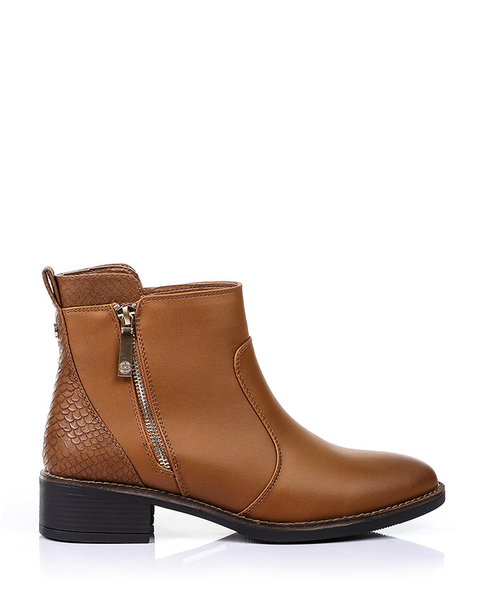 SUN-DVTH-026 Leather Half Boot