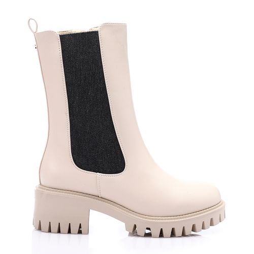 SUN-DVTH-012 Suede Half Boot