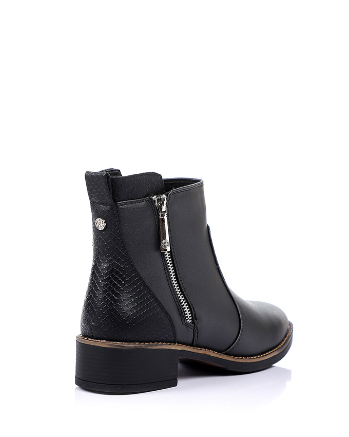 SUN-DVTH-026 Leather Half Boot
