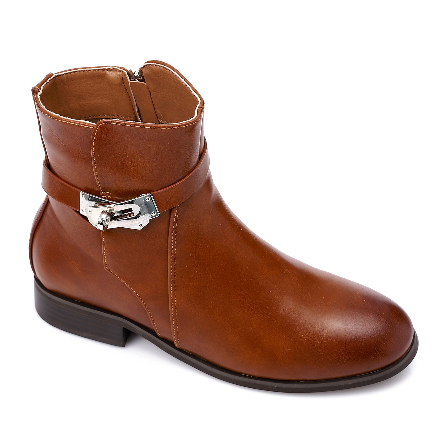 GPS-DVTH-045 Leather Ankle Boot