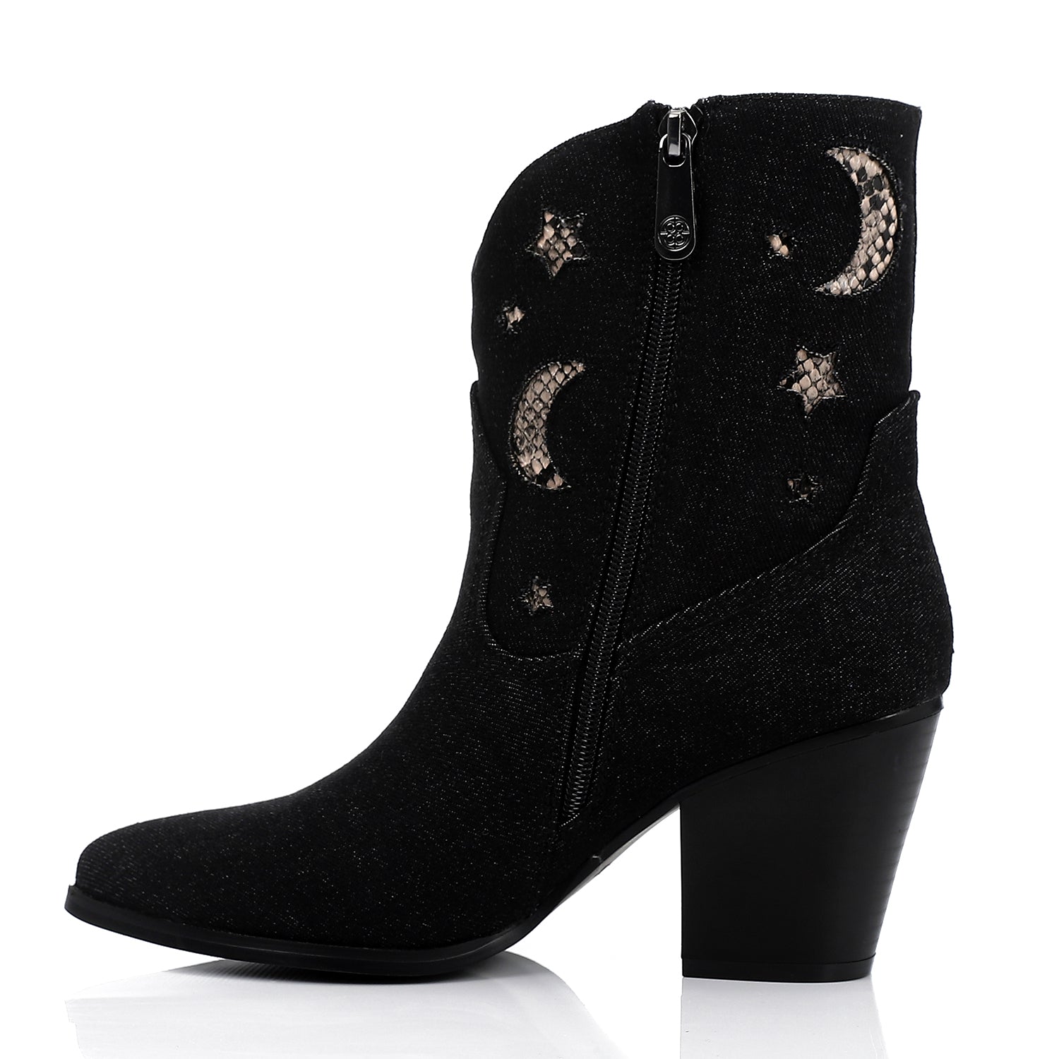 PRD-DVTF-007  Cresents & Stars Half Boot