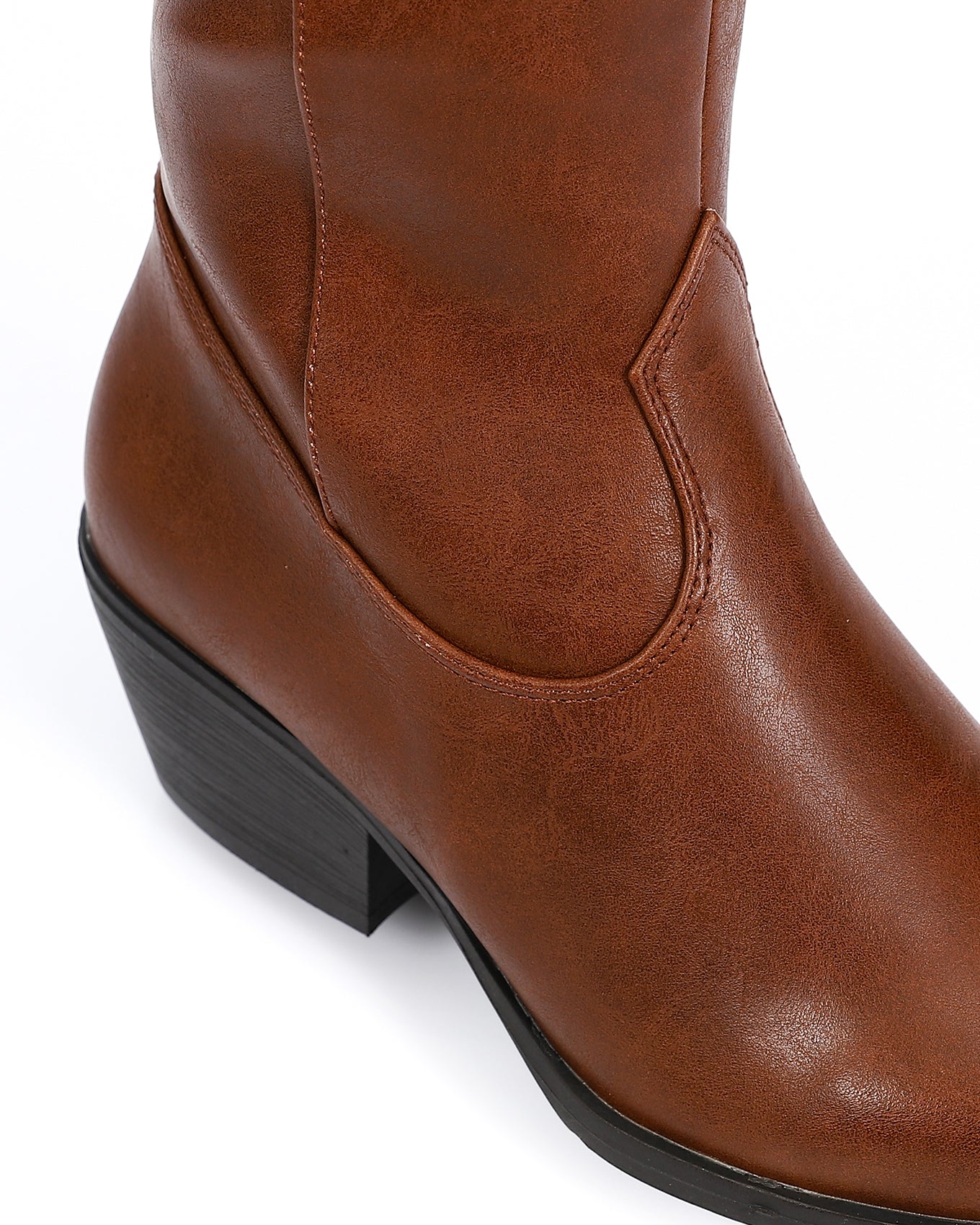 GPS-DVTV-001 High-Neck Leather Boots