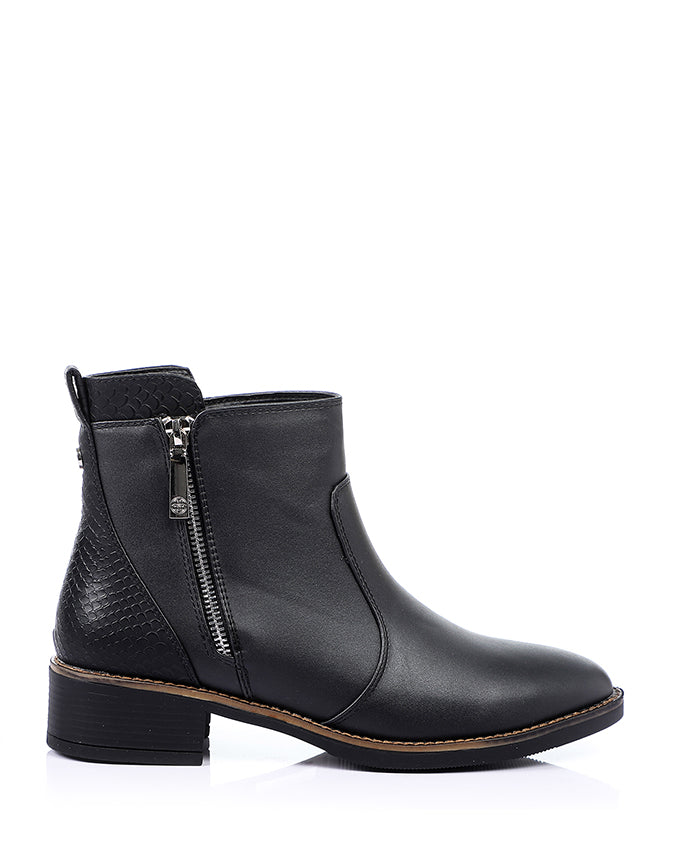 SUN-DVTH-026 Leather Half Boot