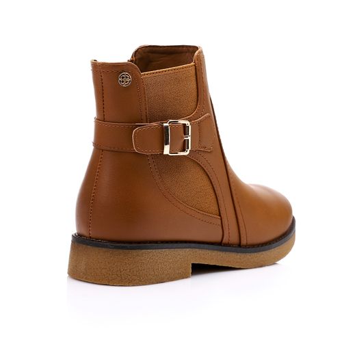 SUN-DVTH-022 Leather Ankle Boot