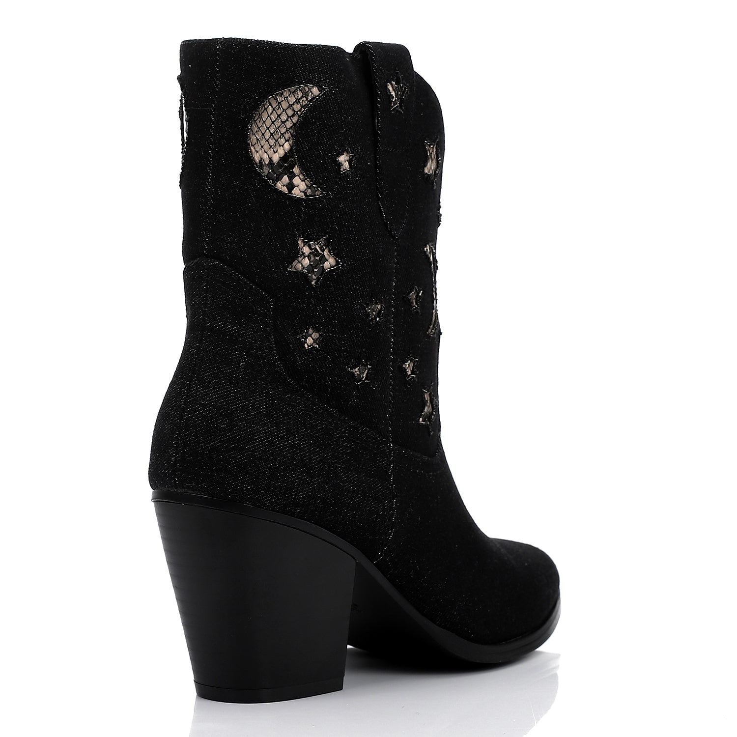 PRD-DVTF-007  Cresents & Stars Half Boot