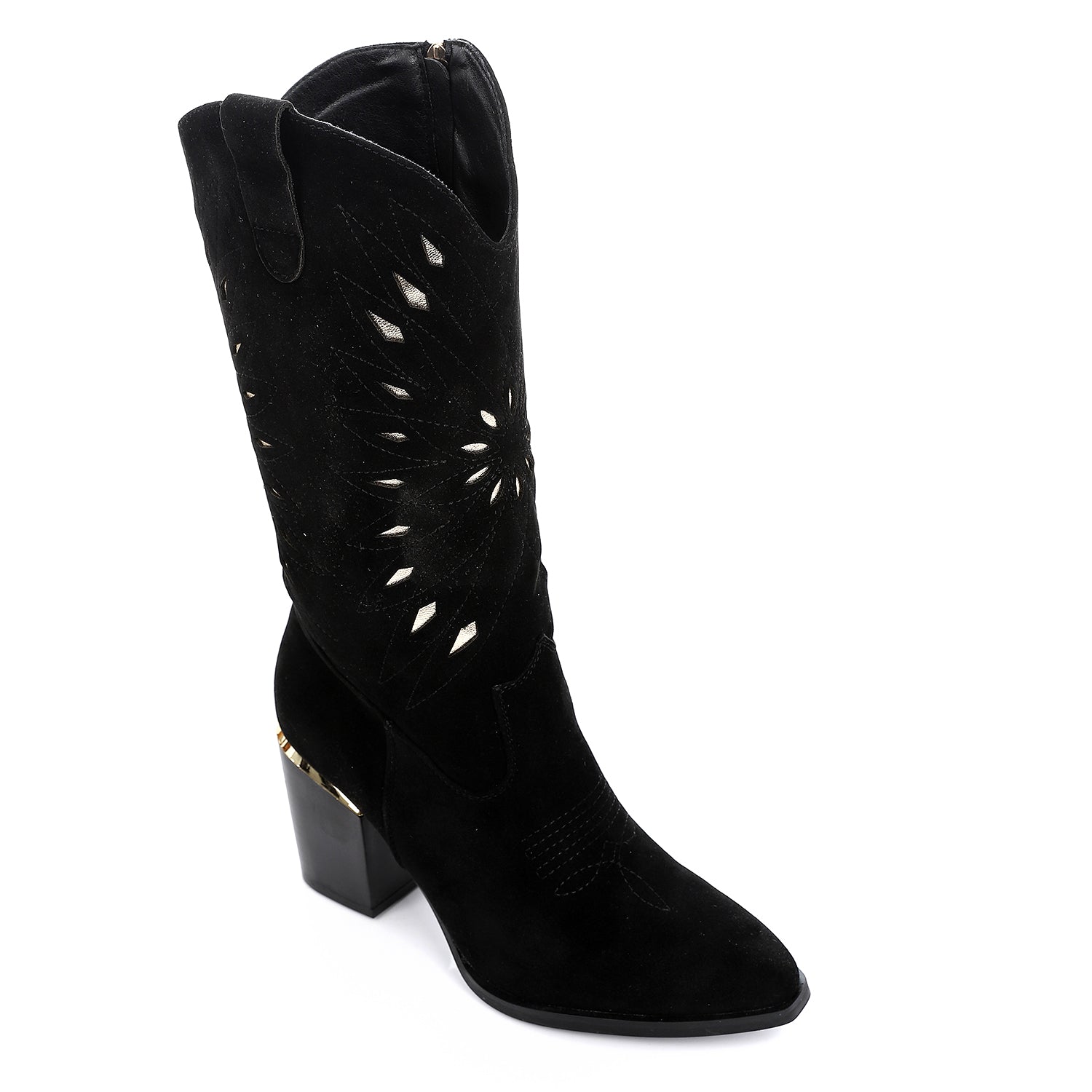PRD-DVTF-006 Cowboy Mid Calf Boot