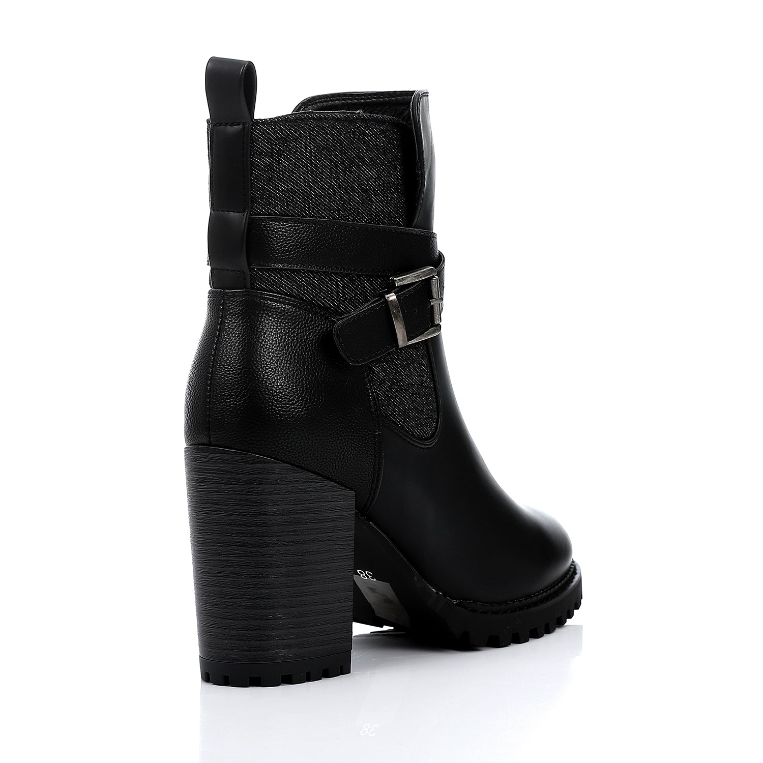 SUN-DVTF-009 Leather Ankle Boot