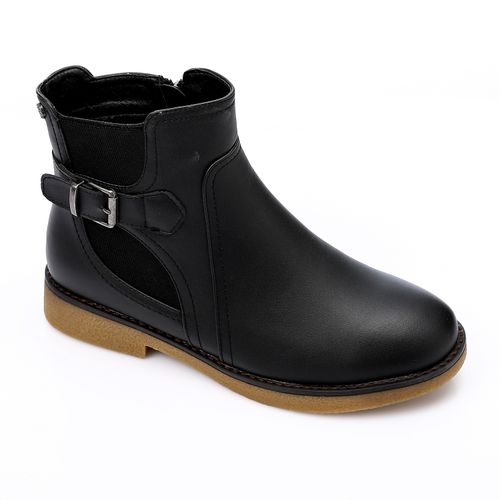 SUN-DVTH-022 Leather Ankle Boot