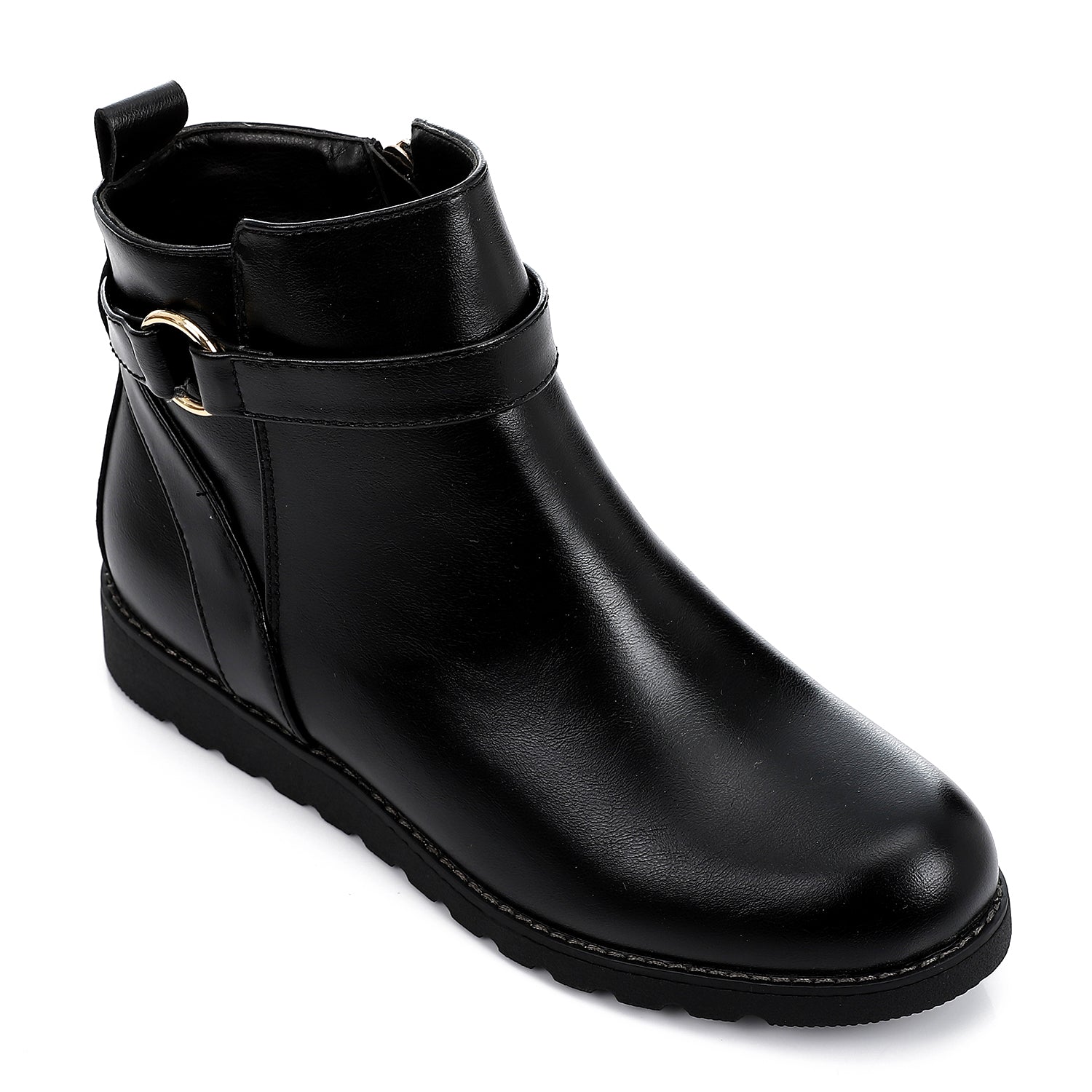 GER-DVTF-008 Leather Ankle Boot