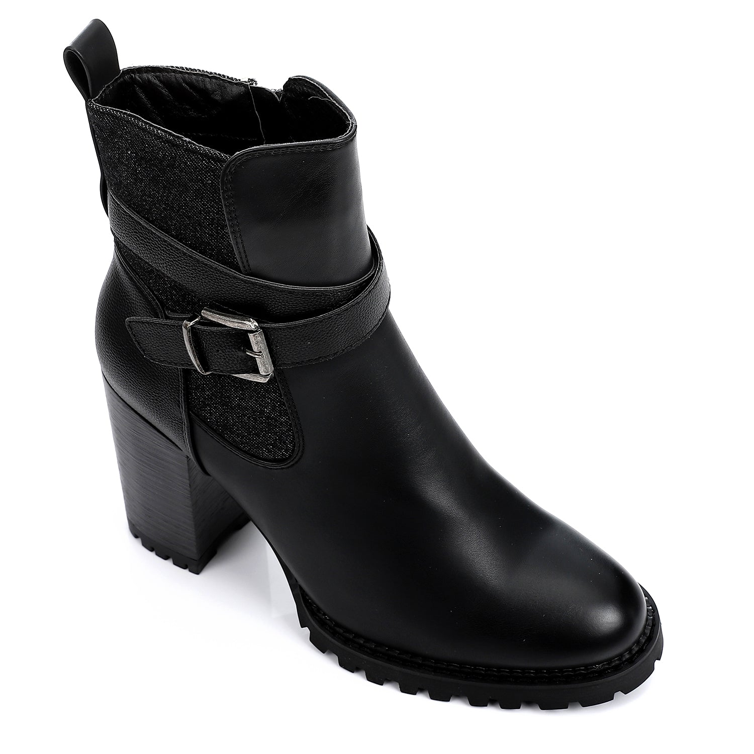 SUN-DVTF-009 Leather Ankle Boot