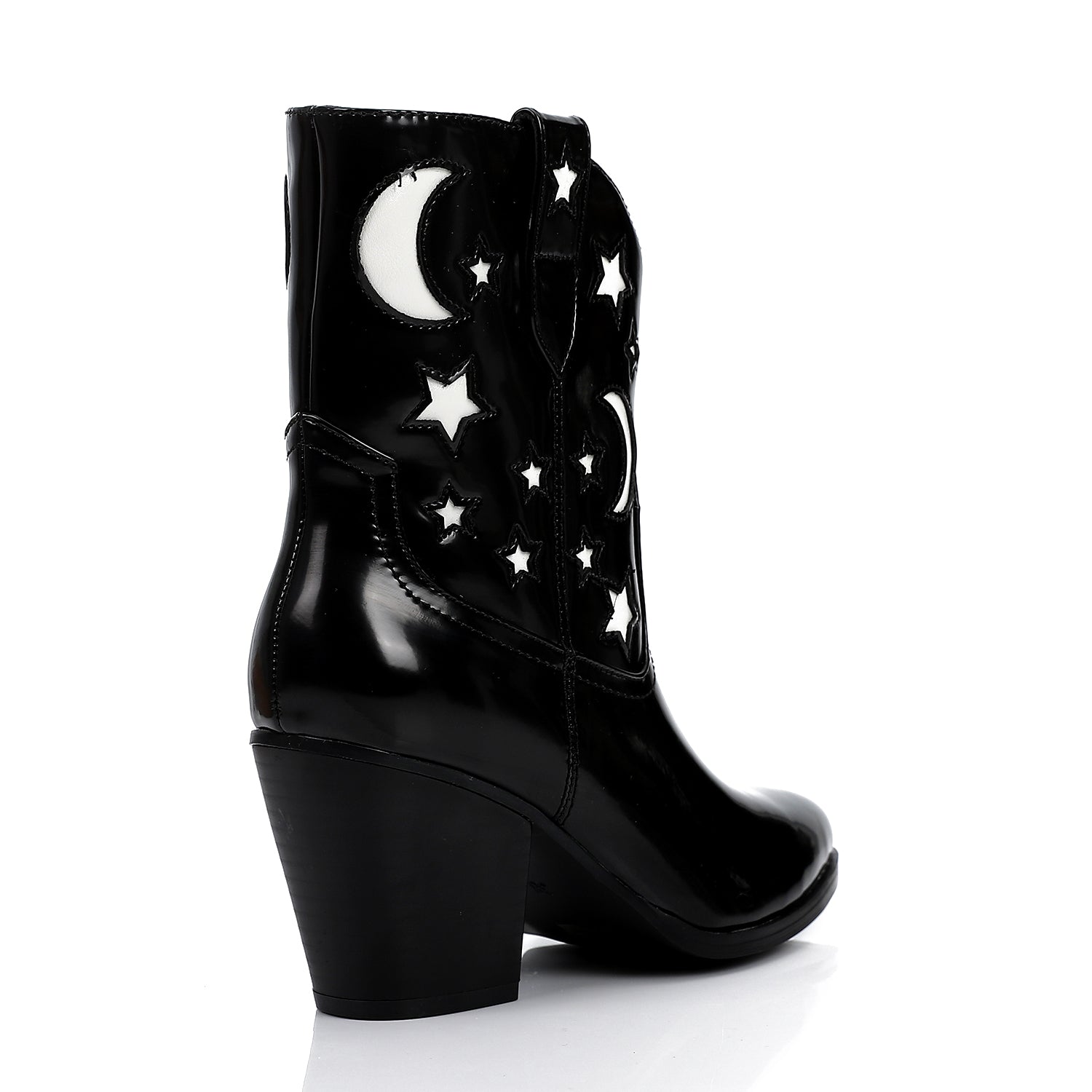 PRD-DVTF-007  Cresents & Stars Half Boot