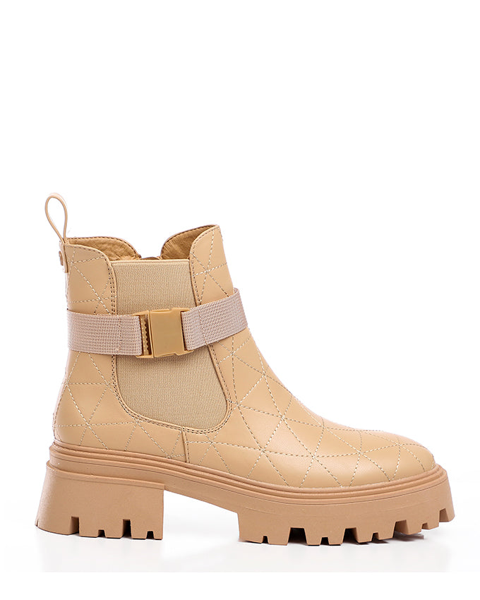 SUN-DVTH-009 Leather Ankle Boot