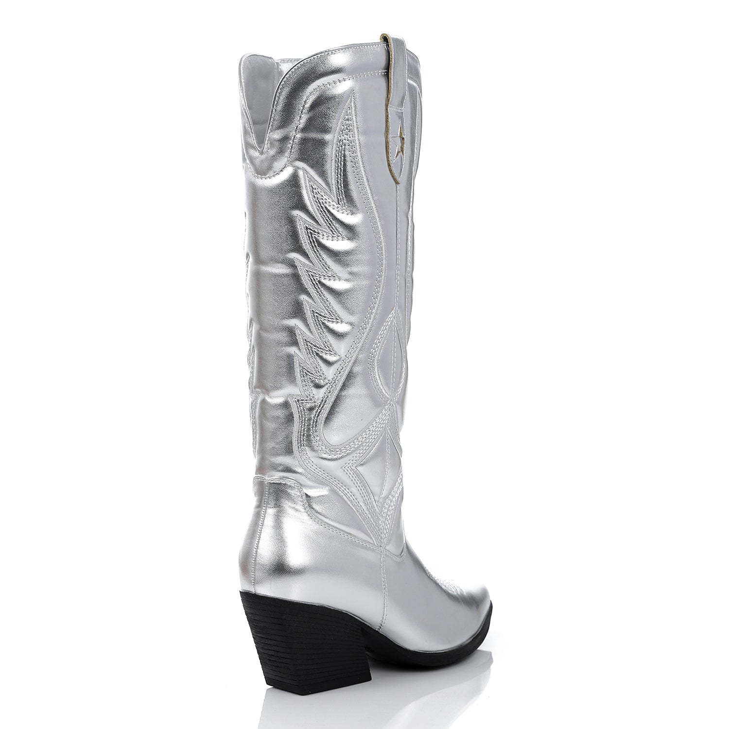 SUN-DVTF-003 Mid Heel Cowboy Boot
