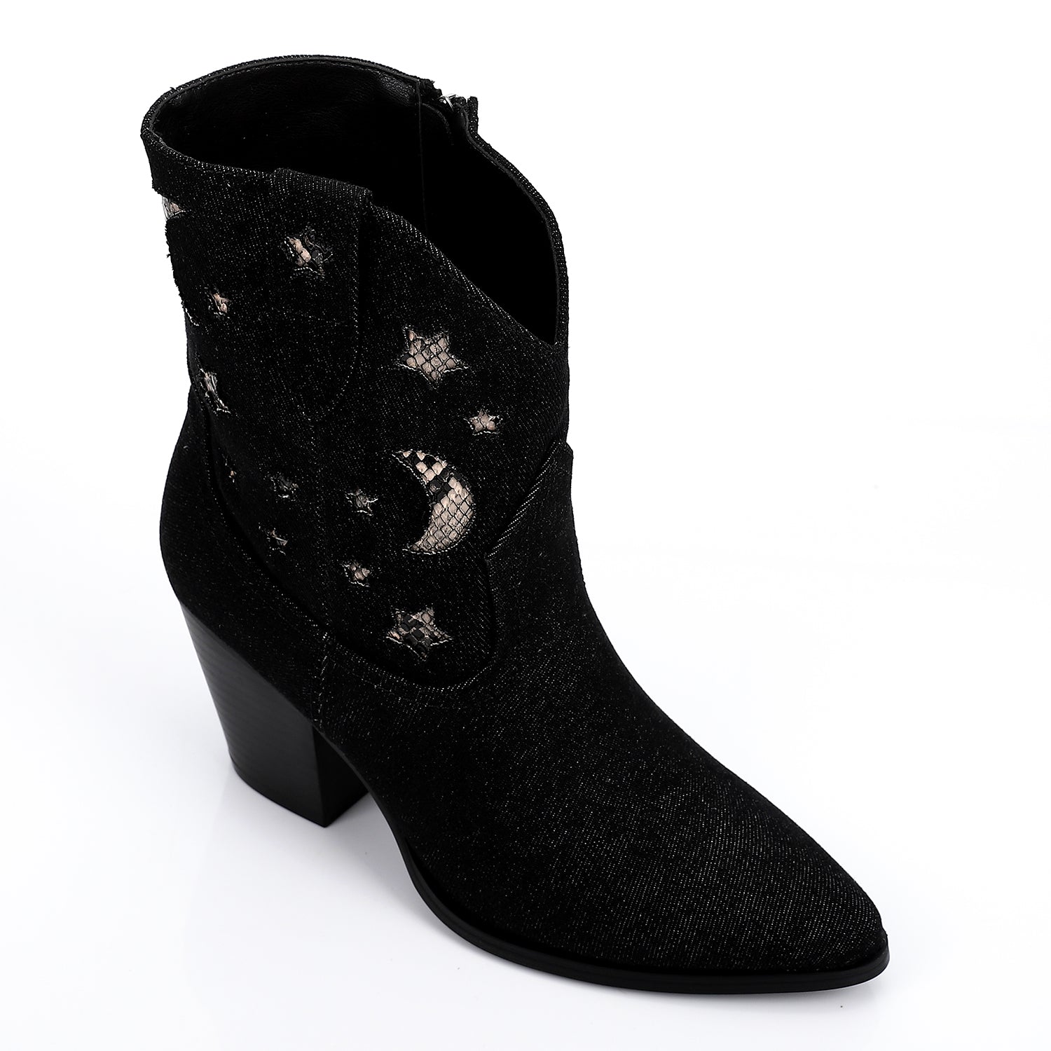 PRD-DVTF-007  Cresents & Stars Half Boot