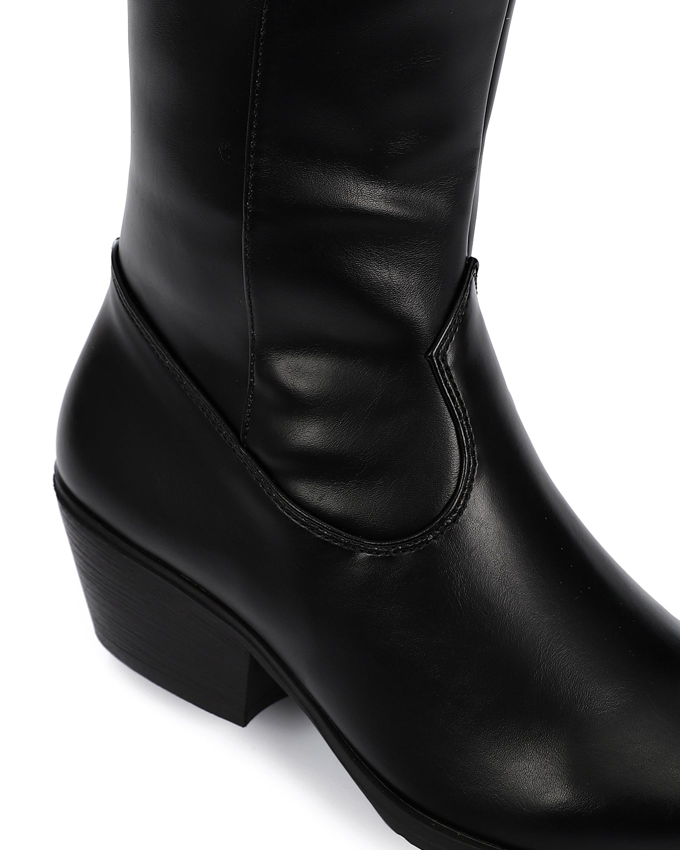 GPS-DVTV-001 High-Neck Leather Boots
