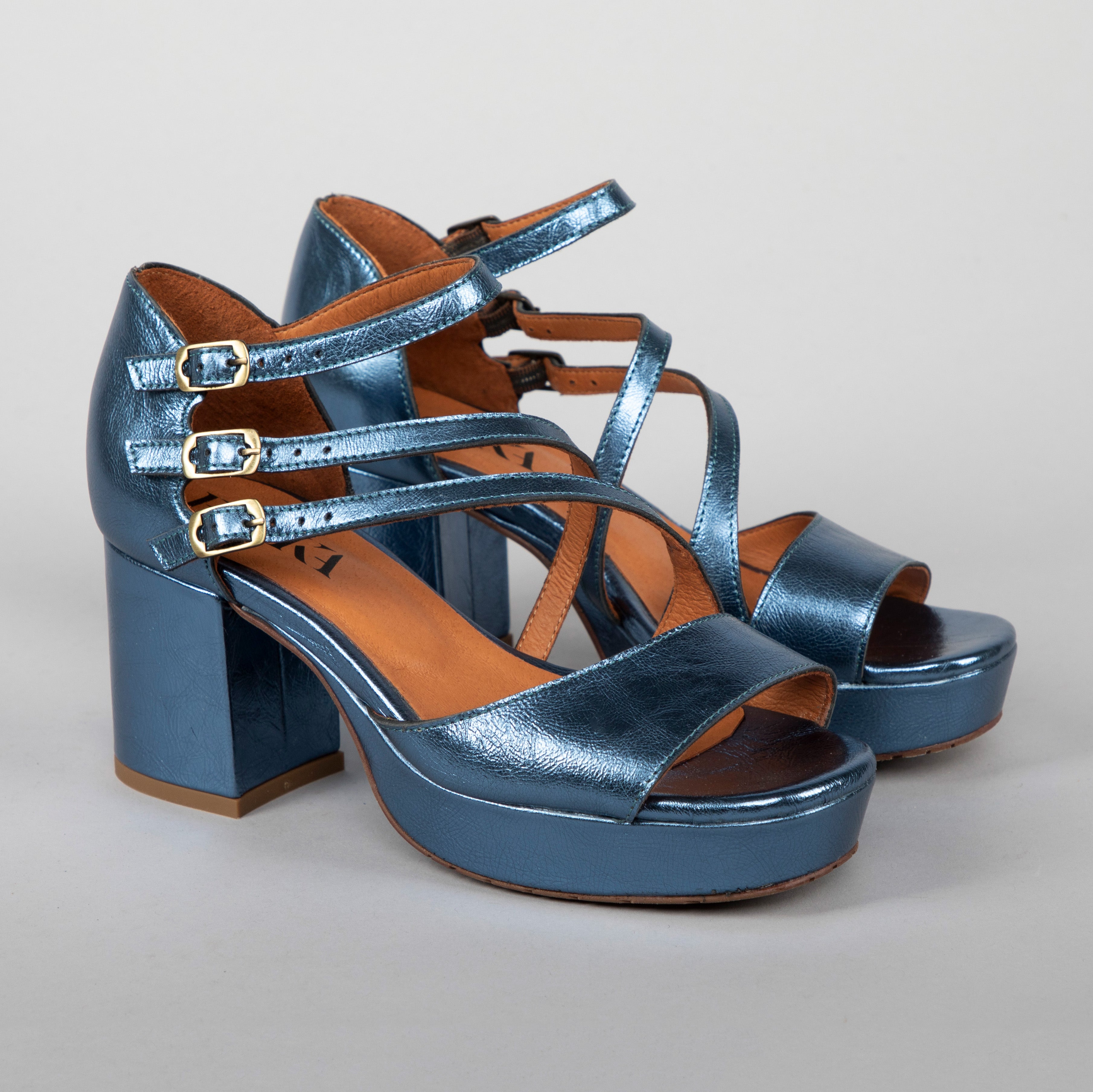 Carmen Blue Metallic