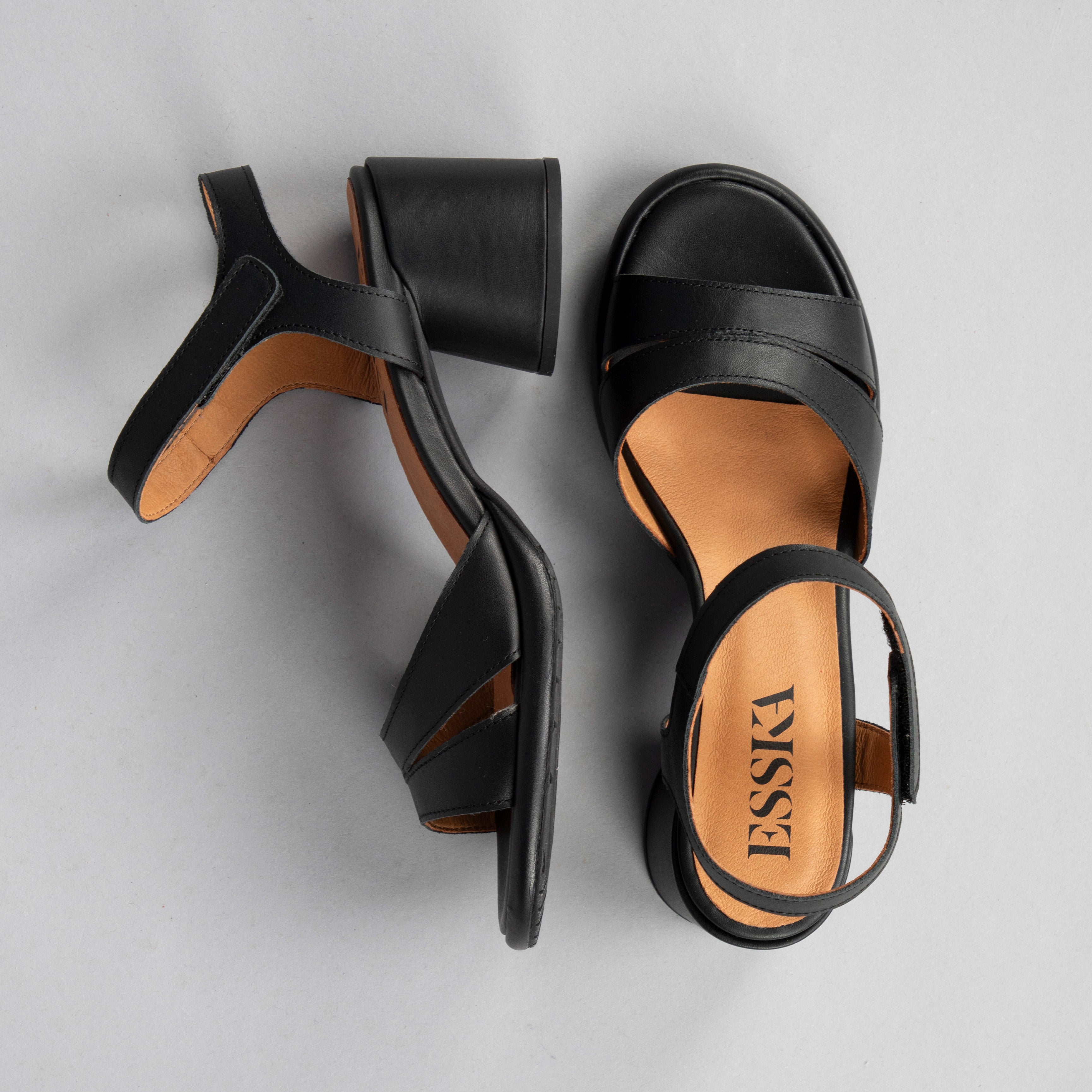 Olivia Black Leather