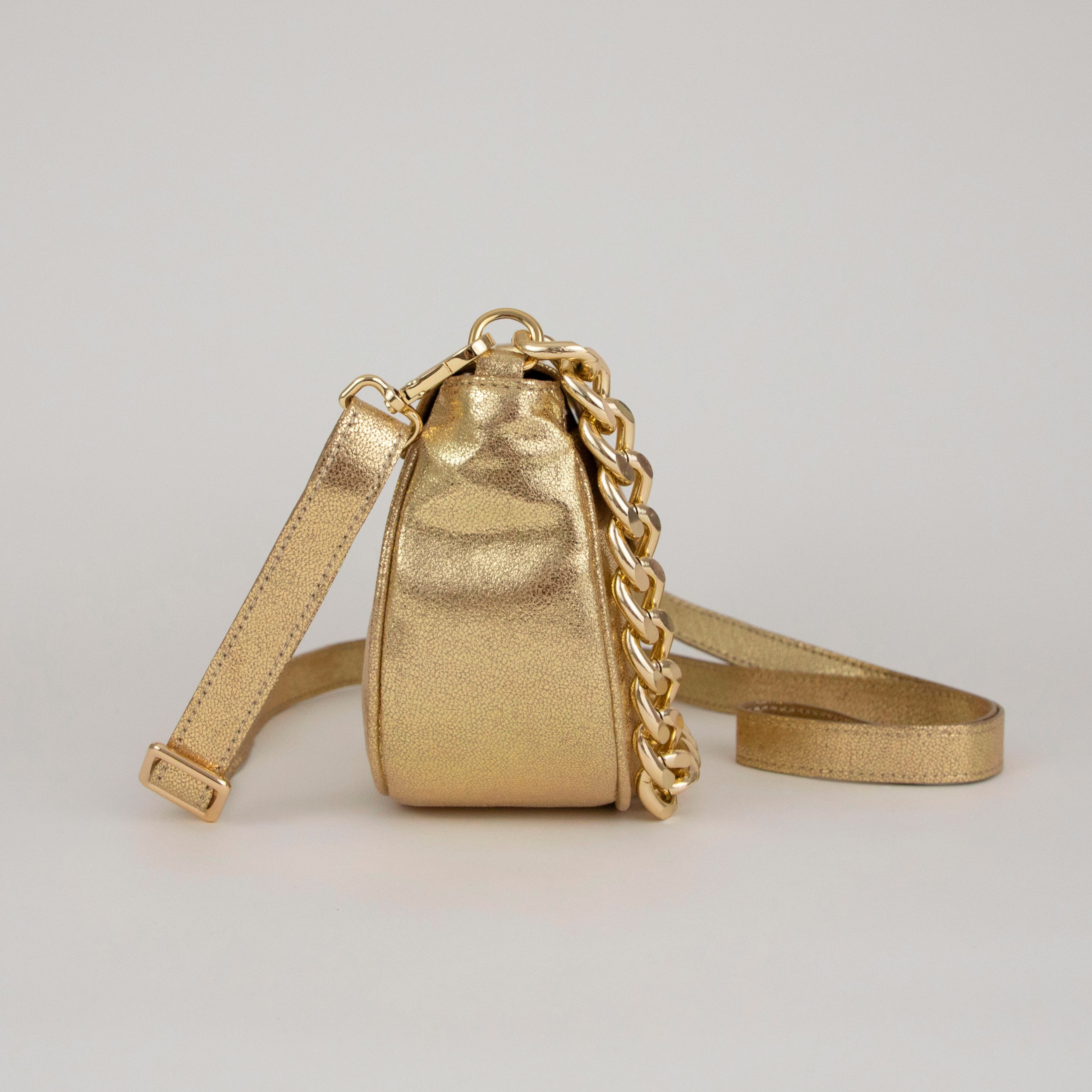 Romeo Bag - Vegan Gold